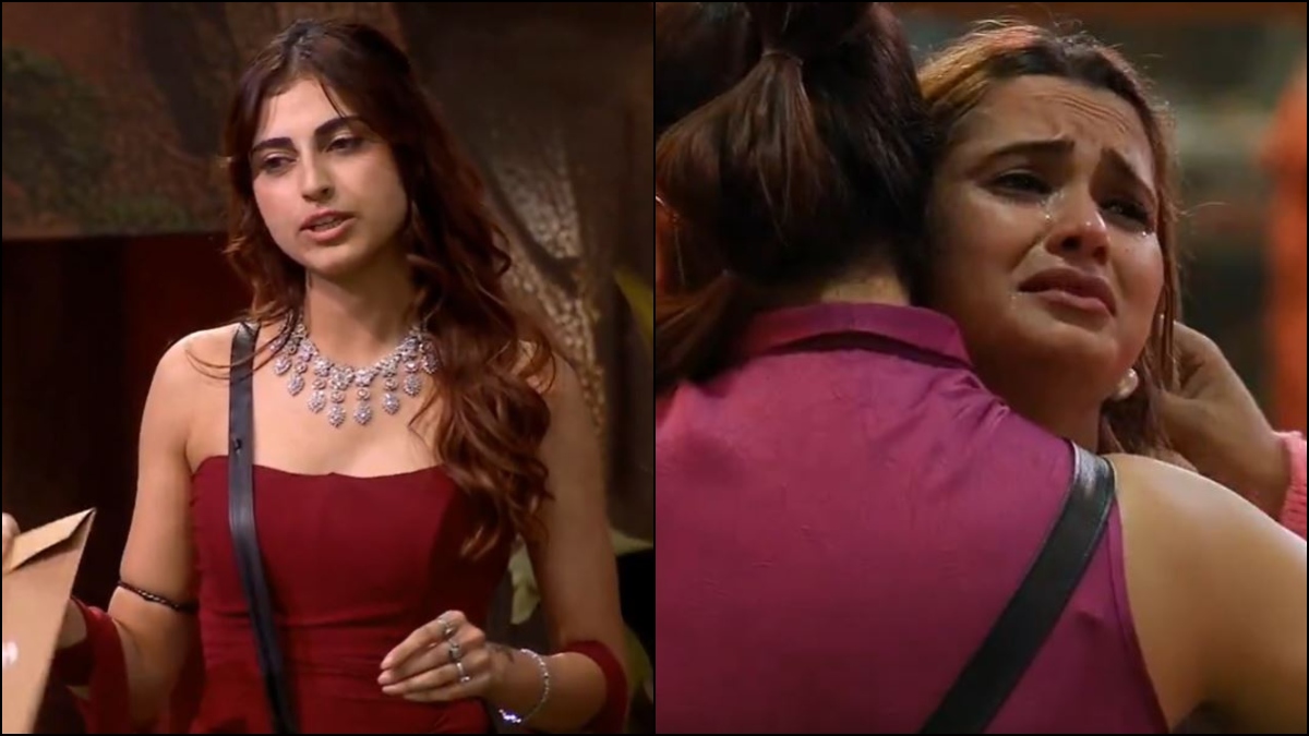 bigg boss 19 farhana bhatt tears neelam giri family letter to shreds