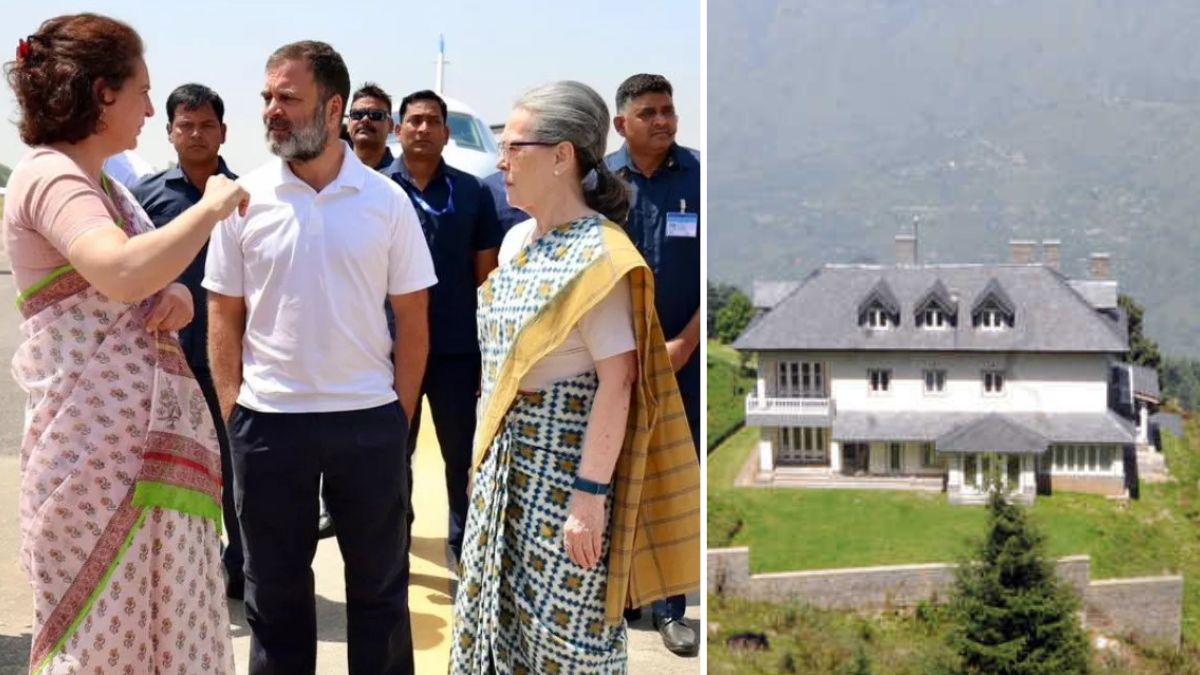 rahul gandhi sonia and priyanka move to delhi from shimla after vacation enjoy in charabada