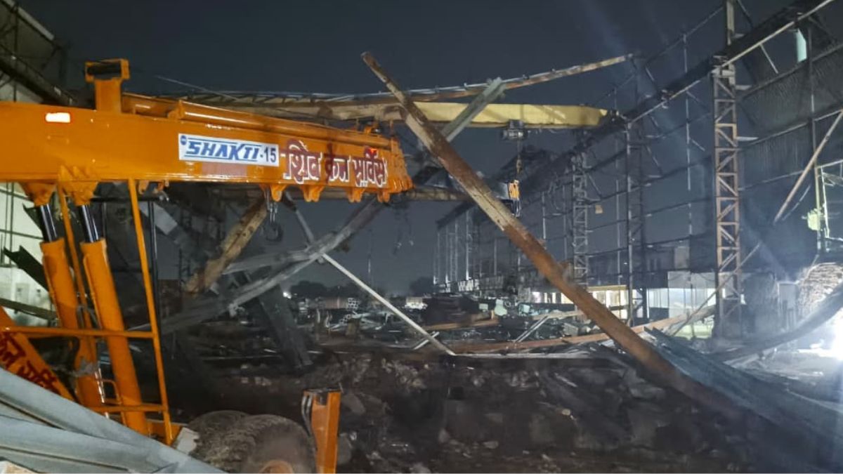 worker dies in salasar factory accident in pilkhuwa