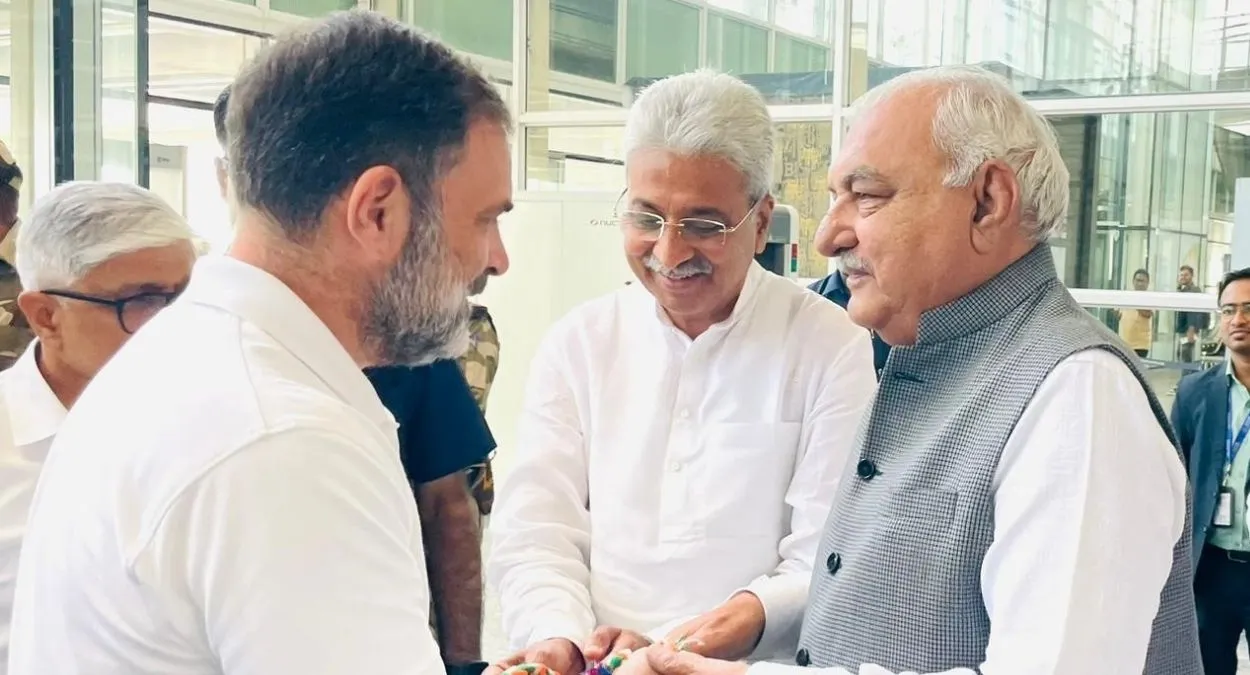 चंडीगढ़ में राहुल गांधी ने भूपेंद्र हुड्डा और राव नरेंद्र को सौंपी एकता बनाए रखने की जिम्मेदारी, गुटबाजी पर दे डाली सख्त चेतावनी
