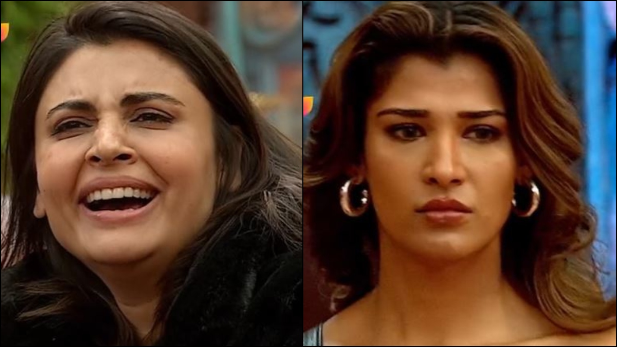 bigg boss 19 malti chahar comment on nehal chudasama cloth kamya punjabi and gauahar khan slams her