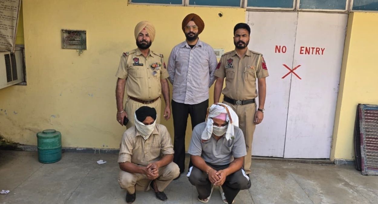 two arrested along with three kg opium and a vehicle moga trending news