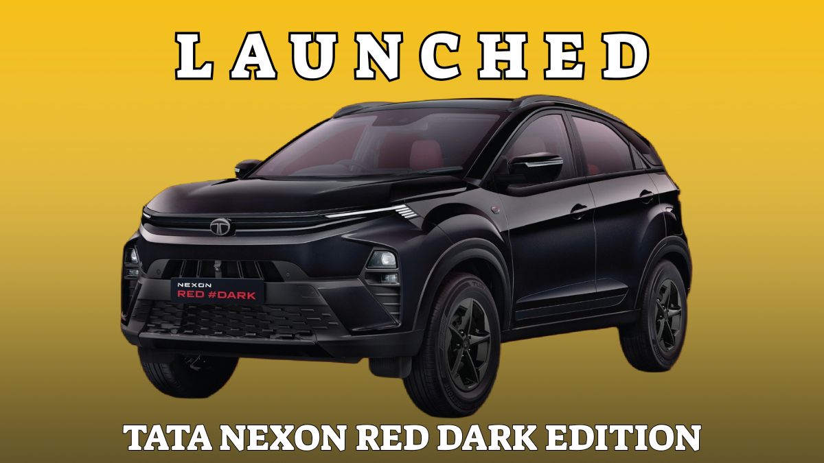 tata nexon red dark edition launched with adas features