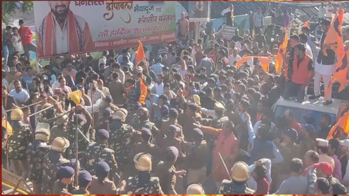 spit jihad in uttarkashi has heated up the atmosphere
