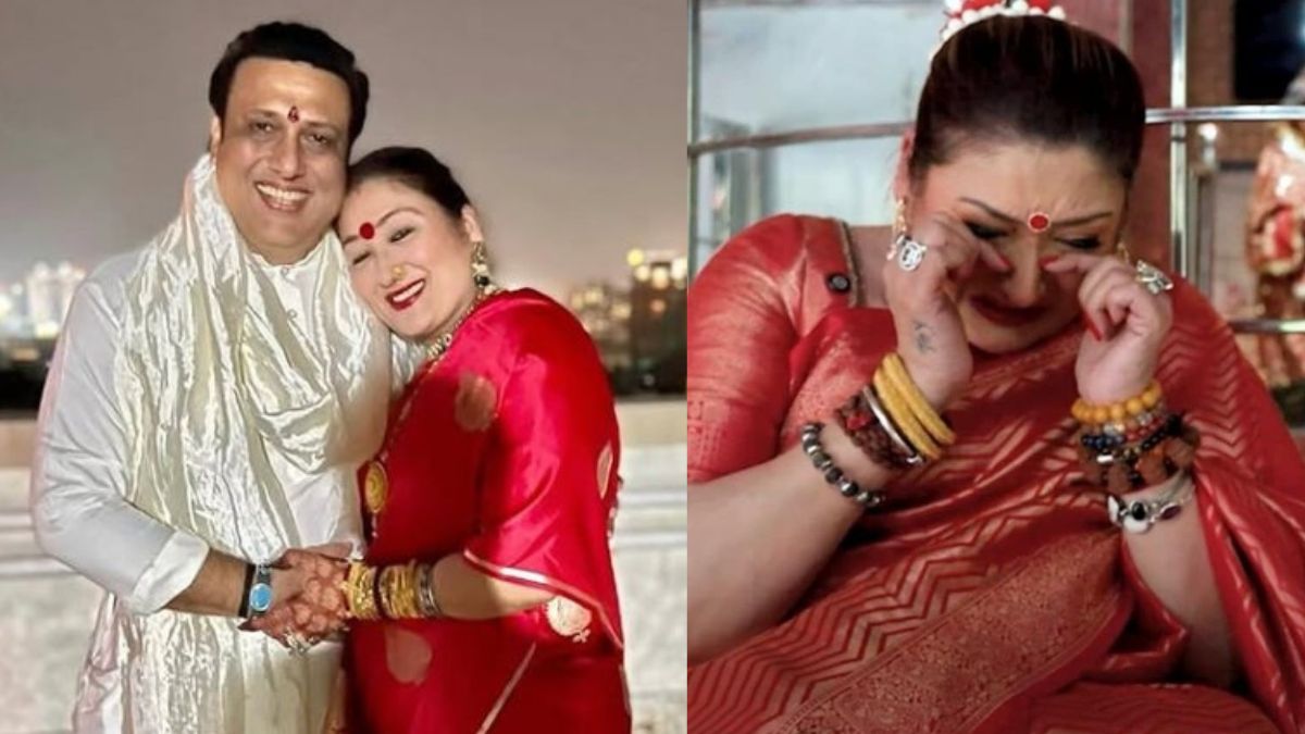 govinda talks about on divorce with wife sunita ahuja