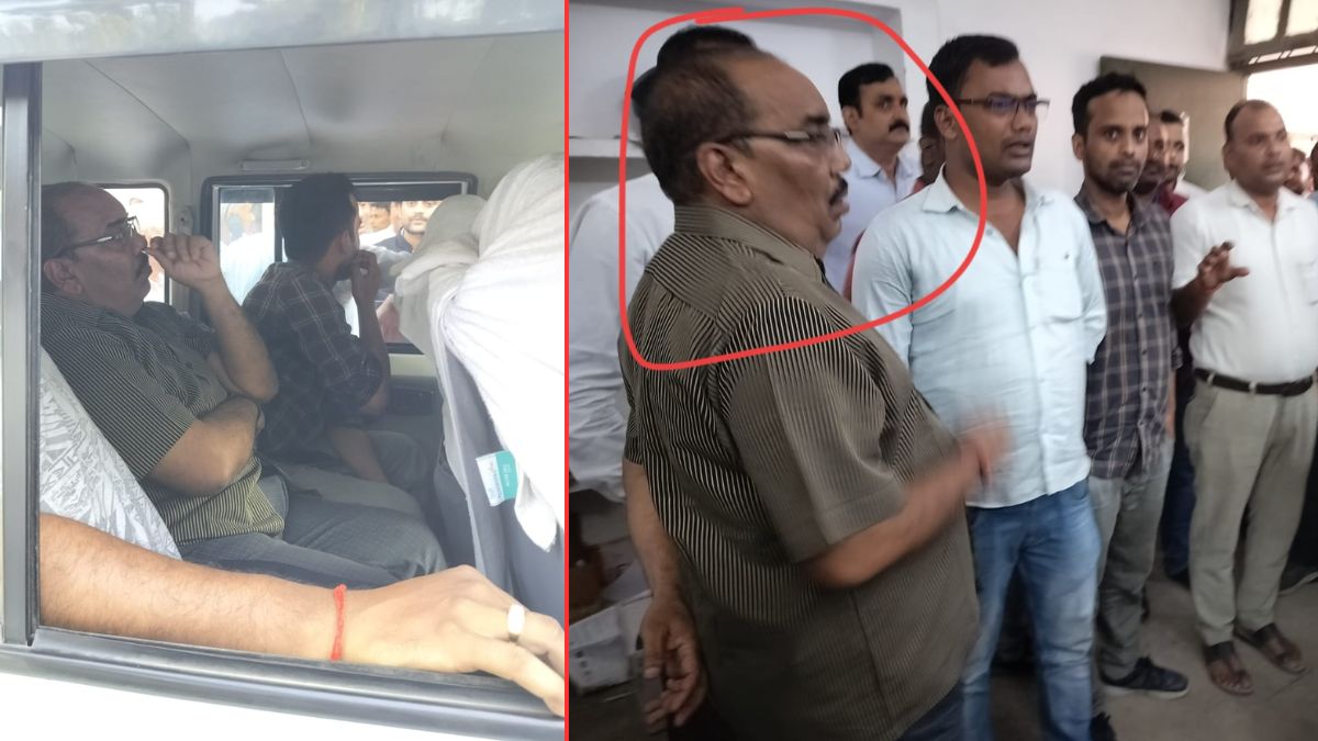 up anticorruption team arrests rudrapur tehsil employee for bribery