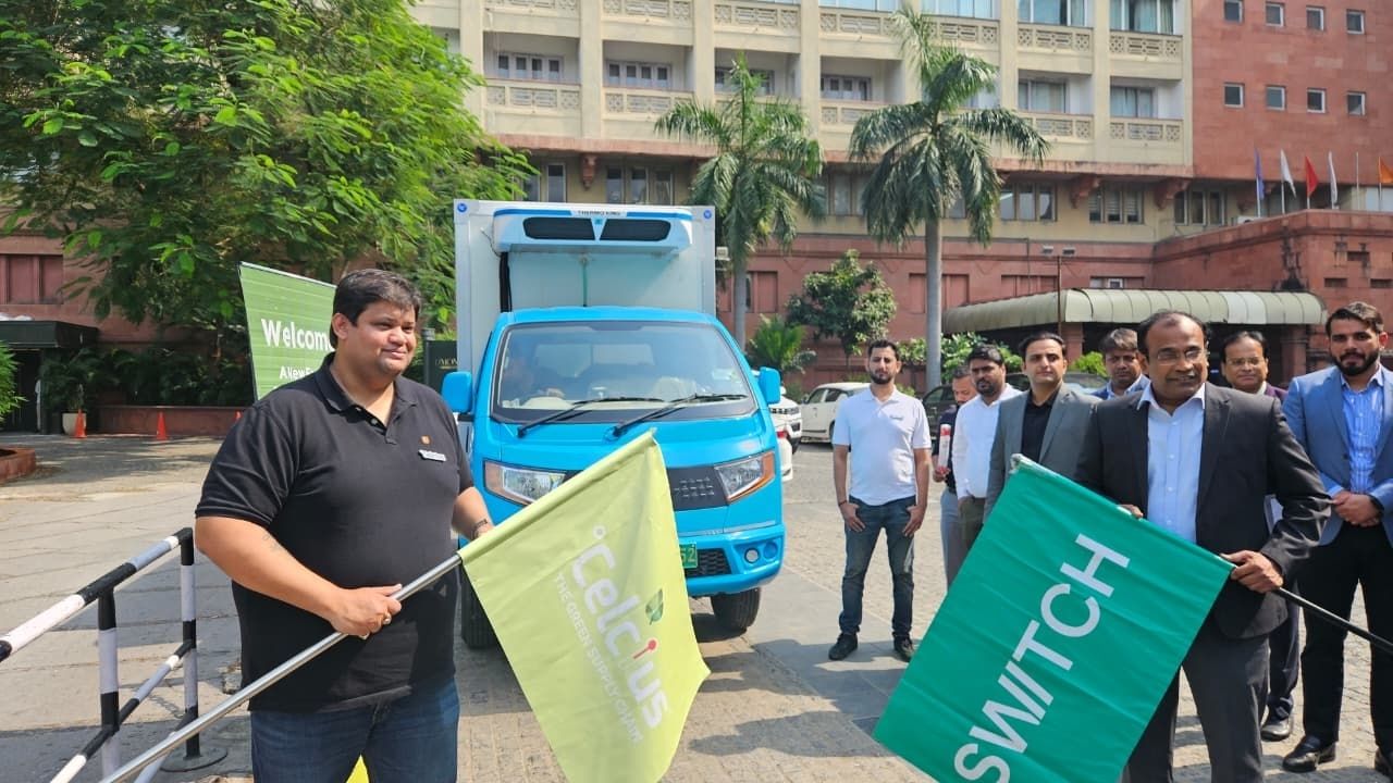 switch mobility and celcius partner india largest electric cold chain fleet starts
