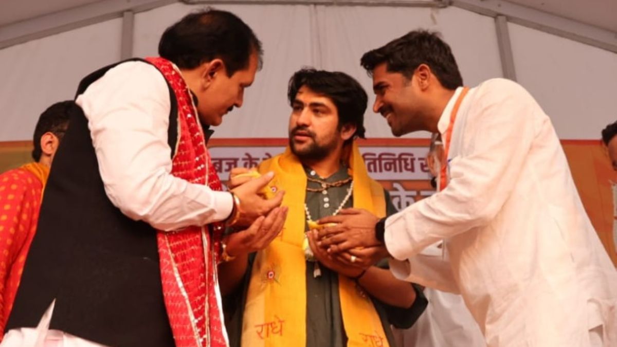dhirendra krishna shastri said krishna lal we will come and build the temple there