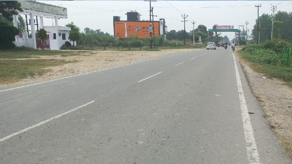 amethi road project rs 1 crore sanctioned for cc road construction