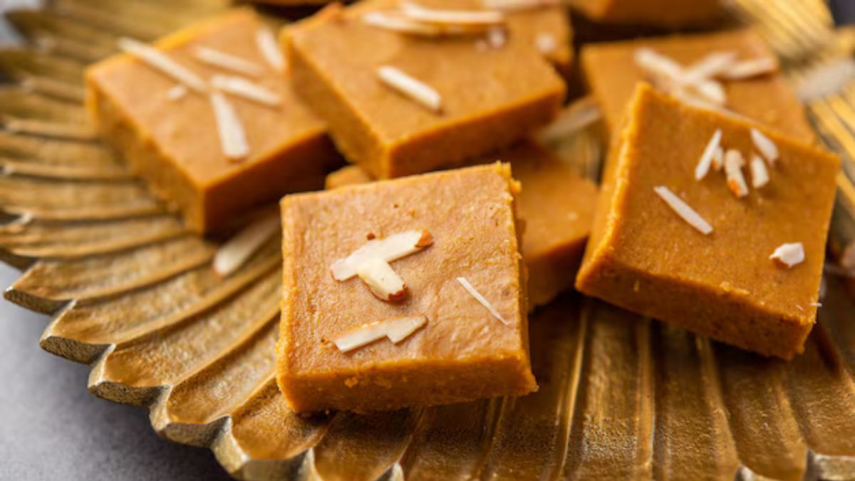 melt in mouth besan barfi recipe for dhanteras 2025 easy homemade gram flour fudge