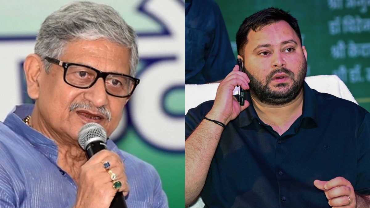 lalan singh attacks lalu land for jobs scam bihar elections 2025