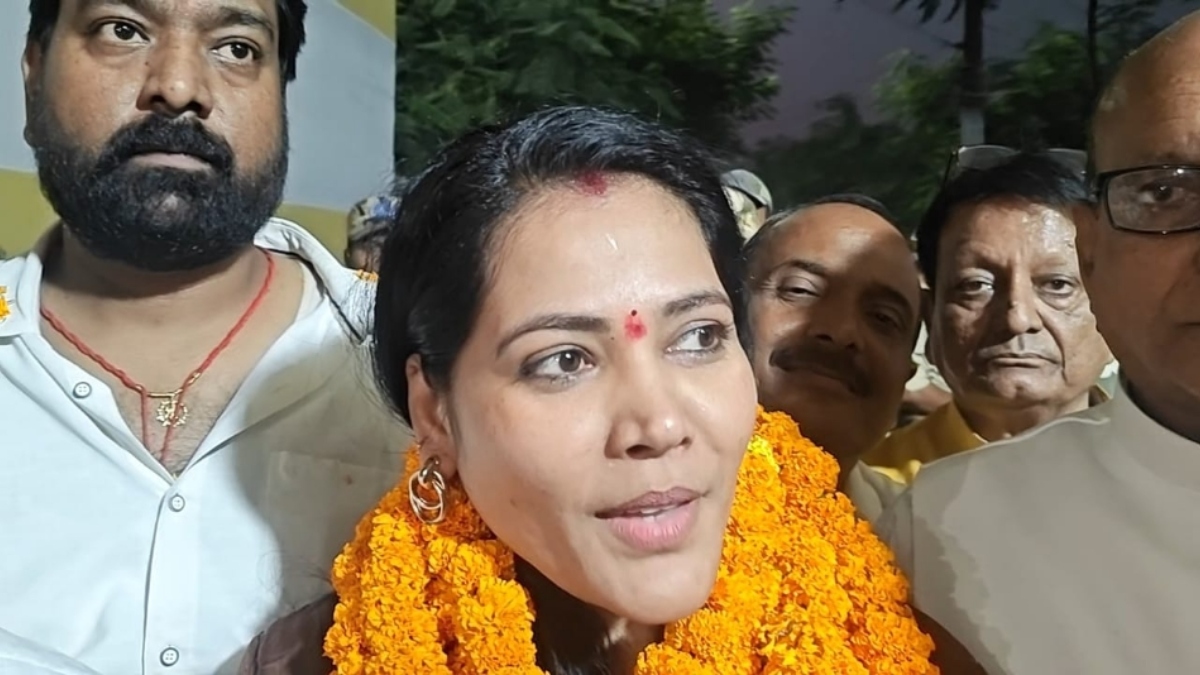 bihar elections actress seema singh files nomination in madhaura