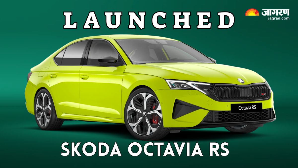 skoda octavia rs launched in india with 10 airbags adas and powerful engine