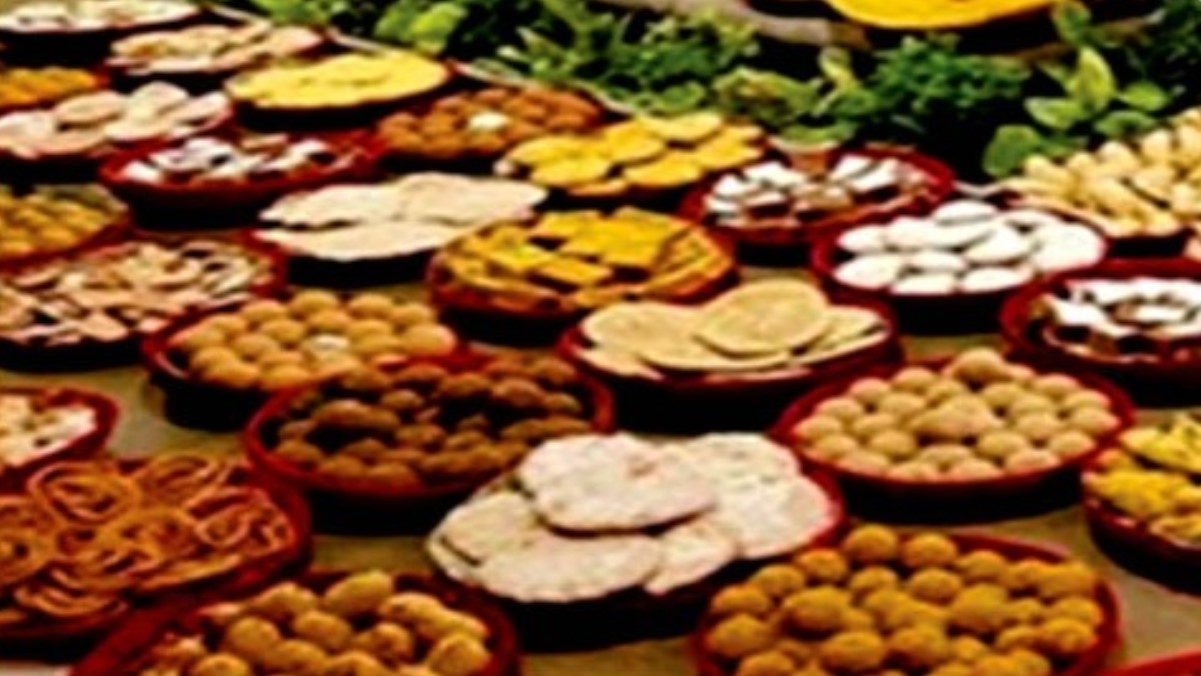 annakut festival at mani mandir home kitchen decor and shree ann bhog