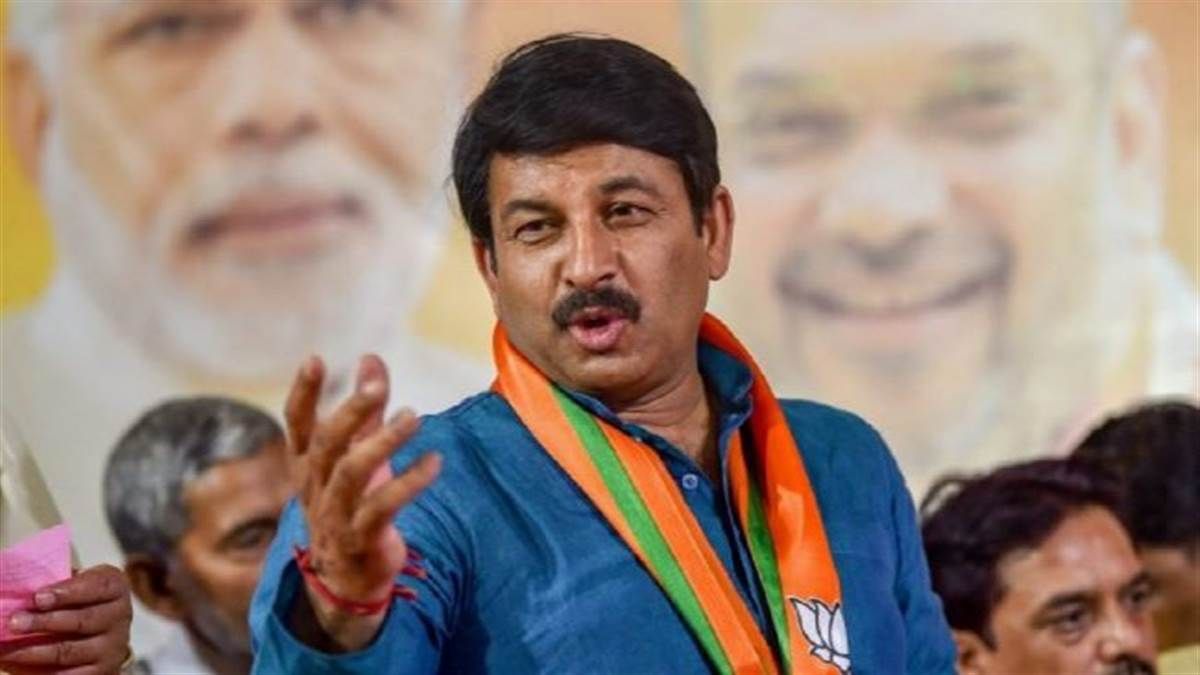 muzaffarpur bjp protest manoj tiwari confronted over ticket allotment