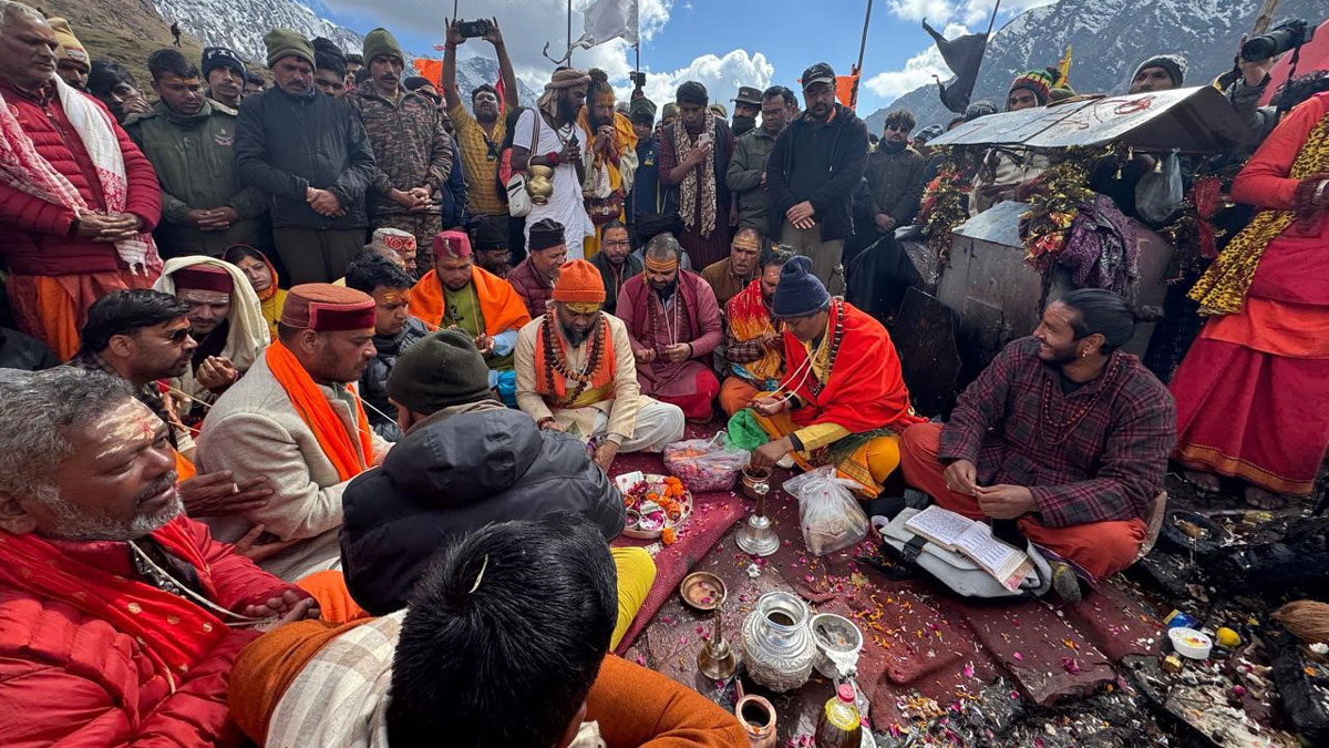 baba kedarnath protector bhukunt bhairavnath door closed for winter