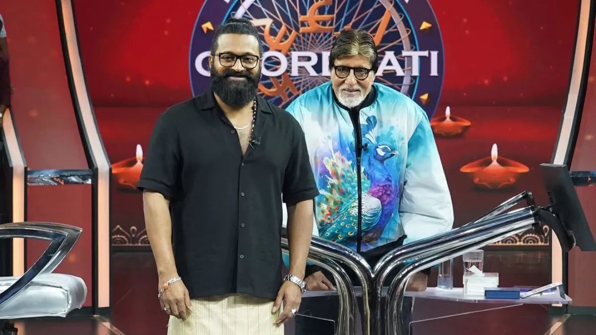 kbc 17 amitabh bachchan tells rishab sheetty his daughter shweta couldnt sleep after watching film