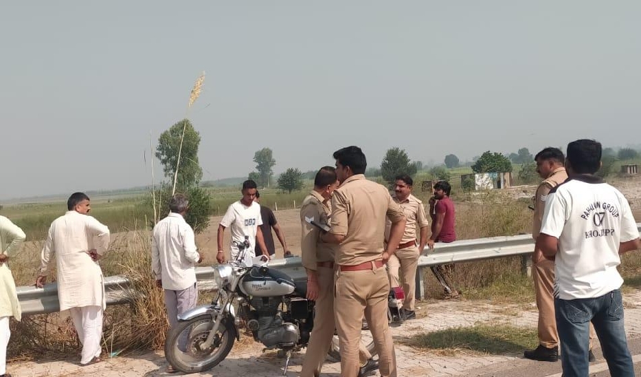 baghpat news up and haryana farmer clash over harvesting in yamuna khadar