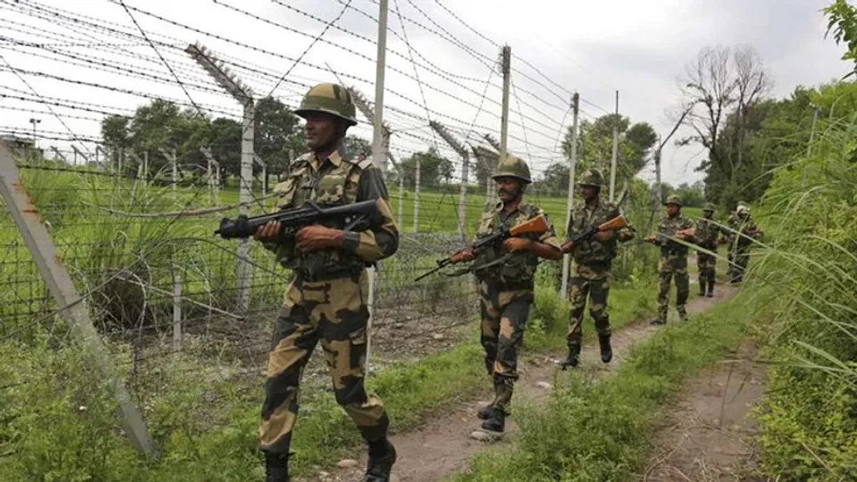 bsf high alert on international border before diwali