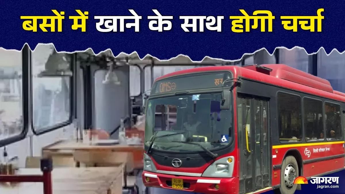 dtc to open canteens in old buses enhancing passenger convenience and revenue