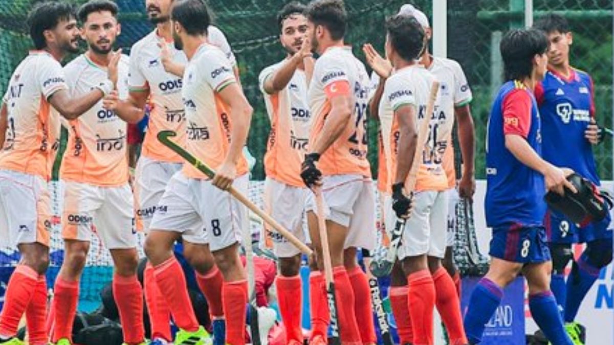 india progress to the final of the sultan of johor cup 2025 after win against malaysia