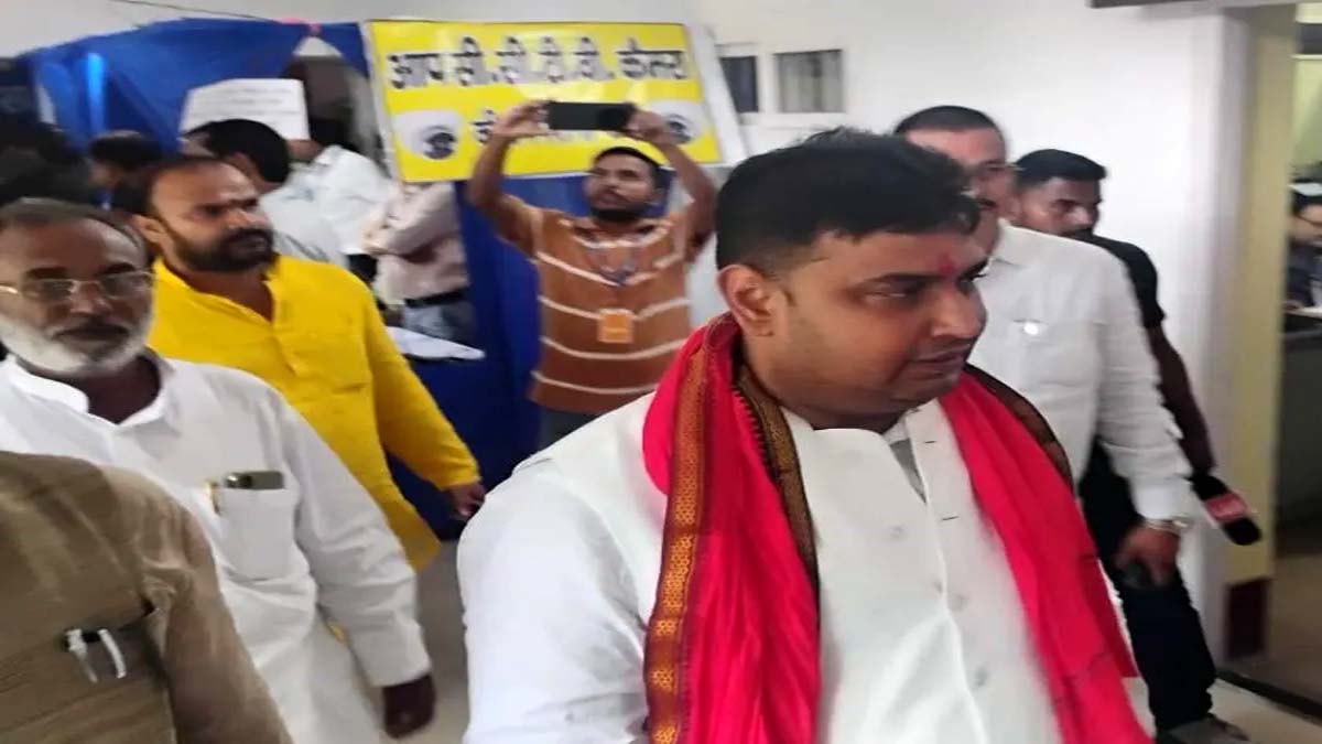 bihar election minister jayant raj kushwaha files nomination earlier missed due to deadline