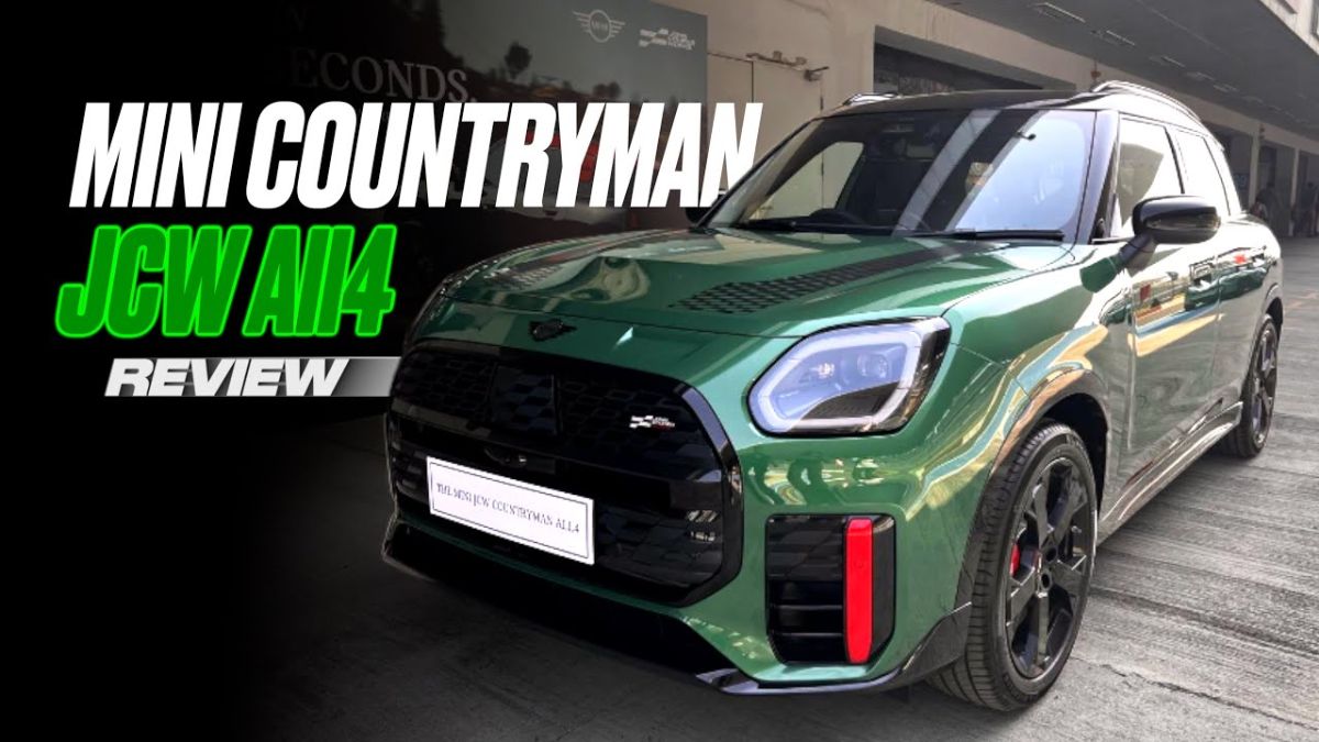 mini countryman jcw all4 video review power luxury speed in one dynamic package