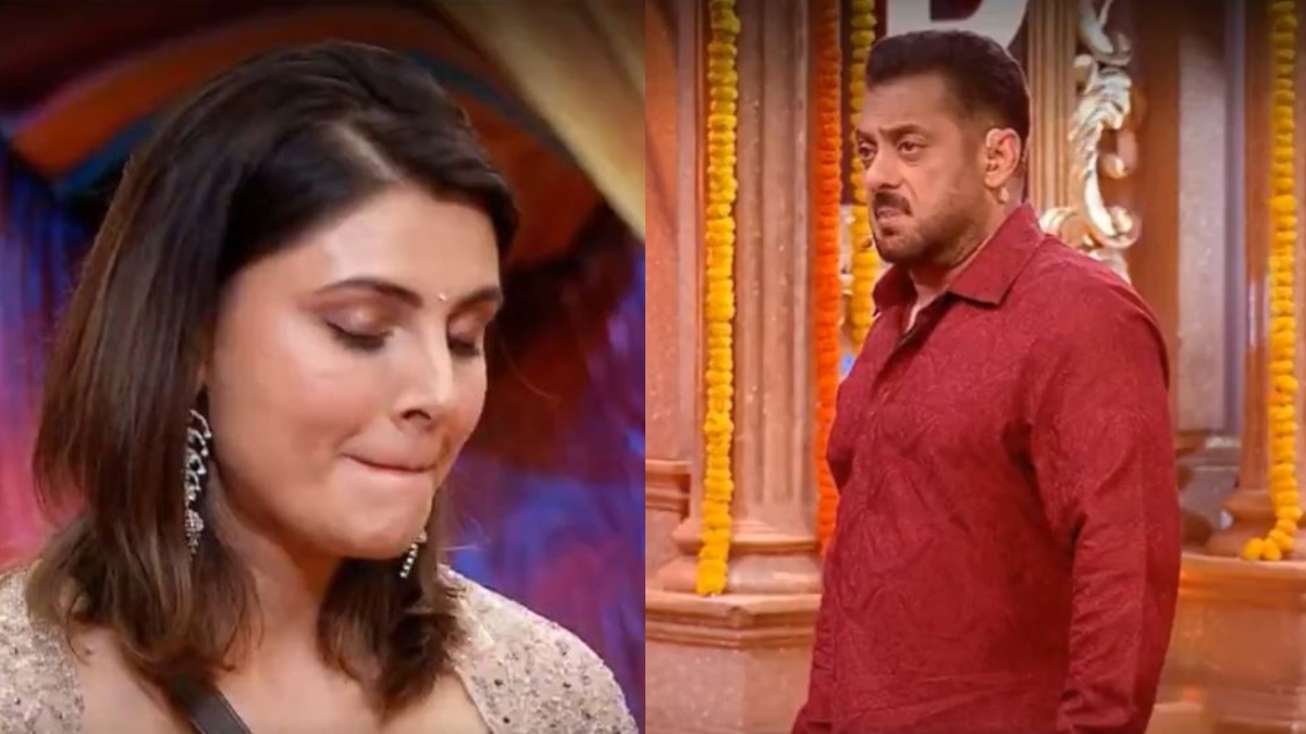 bigg boss 19 weekend ka vaar salman khan slams malti chahar commenting on nehal chudasama cloth