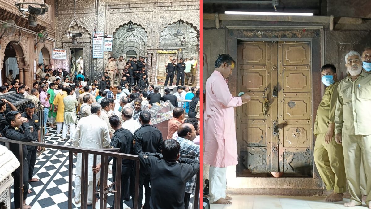 banke bihari temple treasure opened after 54 years under tight security