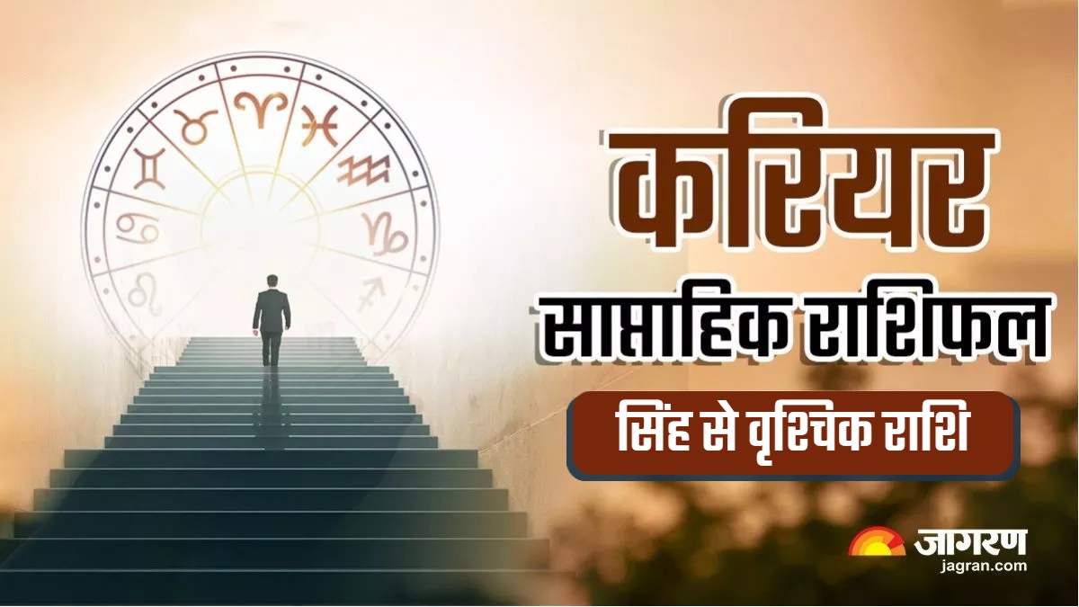 saptahik career rashifal 20 october to 26 october 2025 know leo to scorpio weekly career horoscope