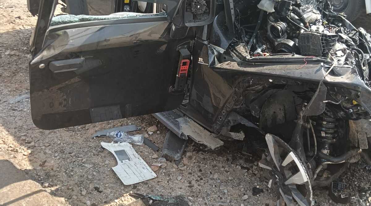 rewari accident thar collides with truck two dead speeding tragedy