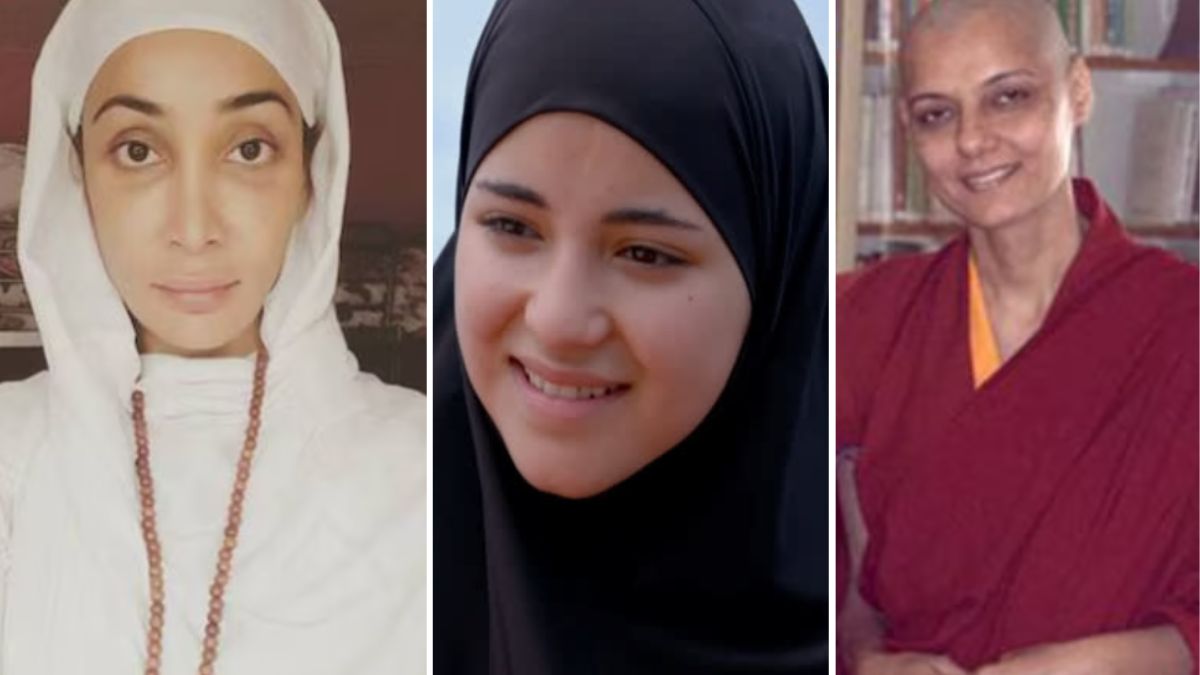zaira wasim to sana khan and mamta kurlkarni these 8 actress left bollywood for their religion