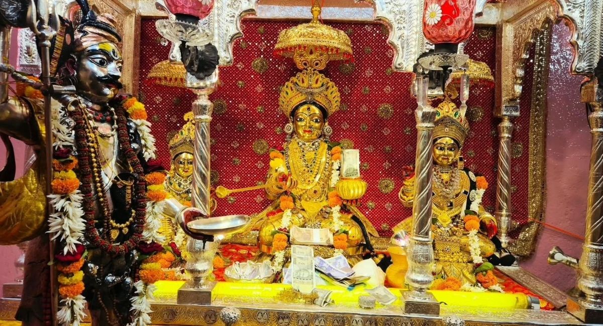 golden annapurna temple opens in kashi for dhanteras 5day darshan