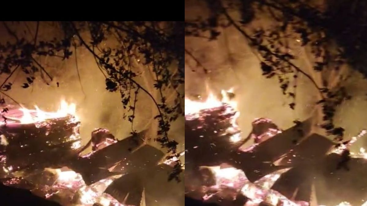 massive fire broke out in kinnaur before diwali burning two houses to ashes loss worth lakhs