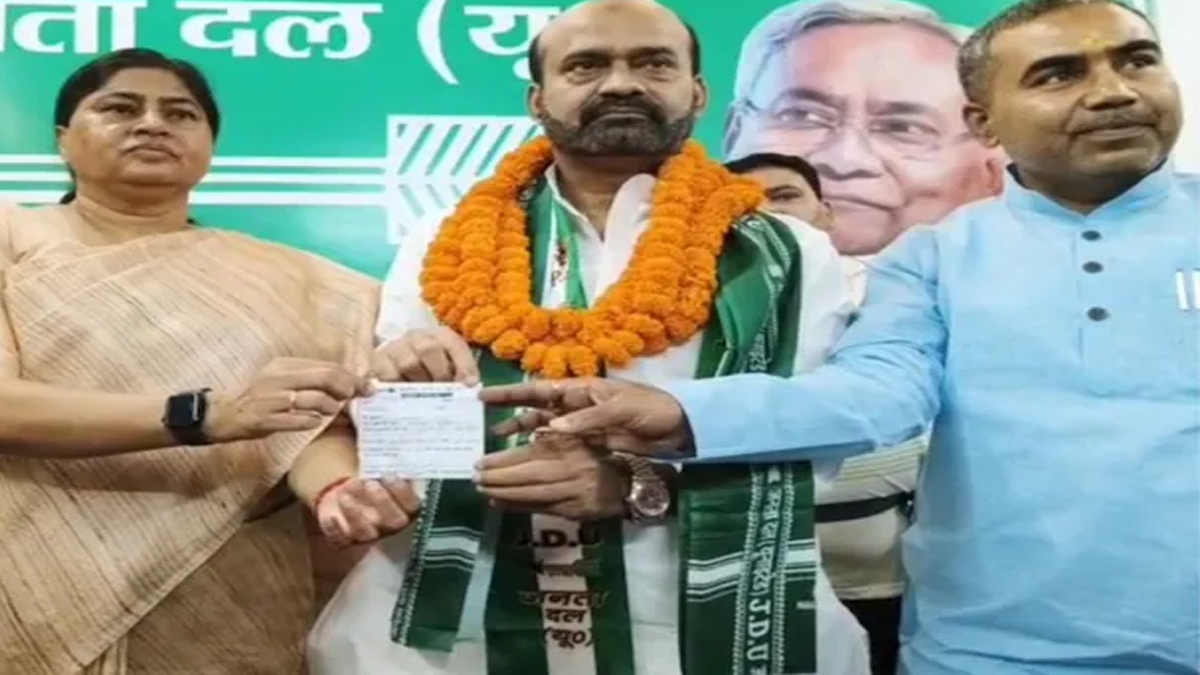 bihar elections jdu changes amour candidate to sabir ali