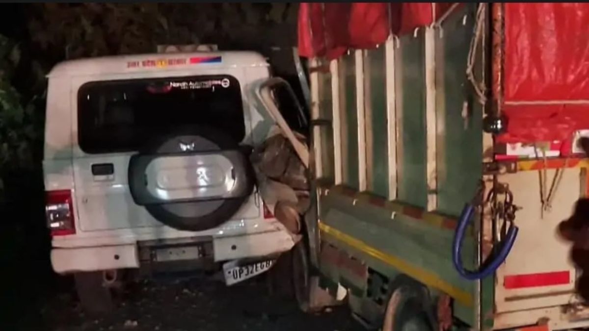 up police head constable dies in sultanpur road accident