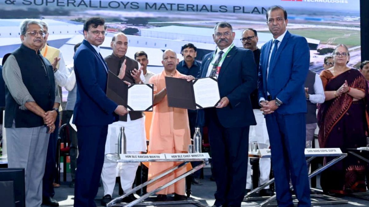 uttar pradesh became a symbol of the strength of selfreliant india cm yogi said country stands confidently before the world in defense production