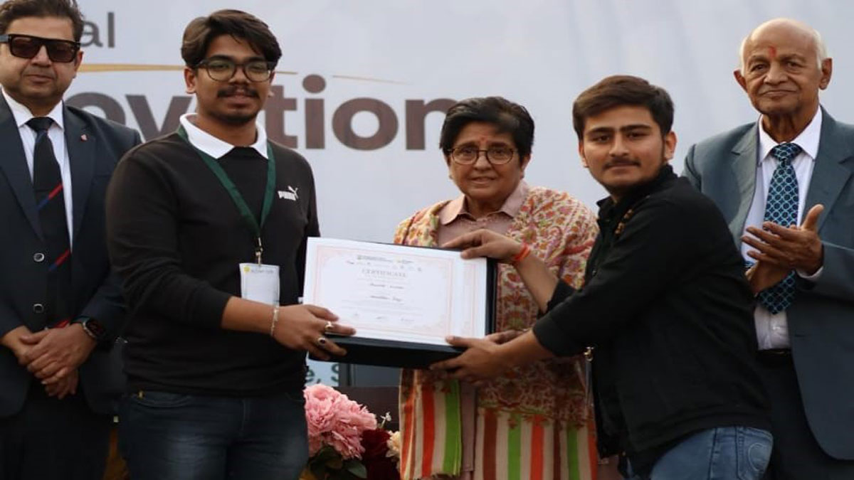 abhishek developed an indigenous bioenzyme cleaner from waste