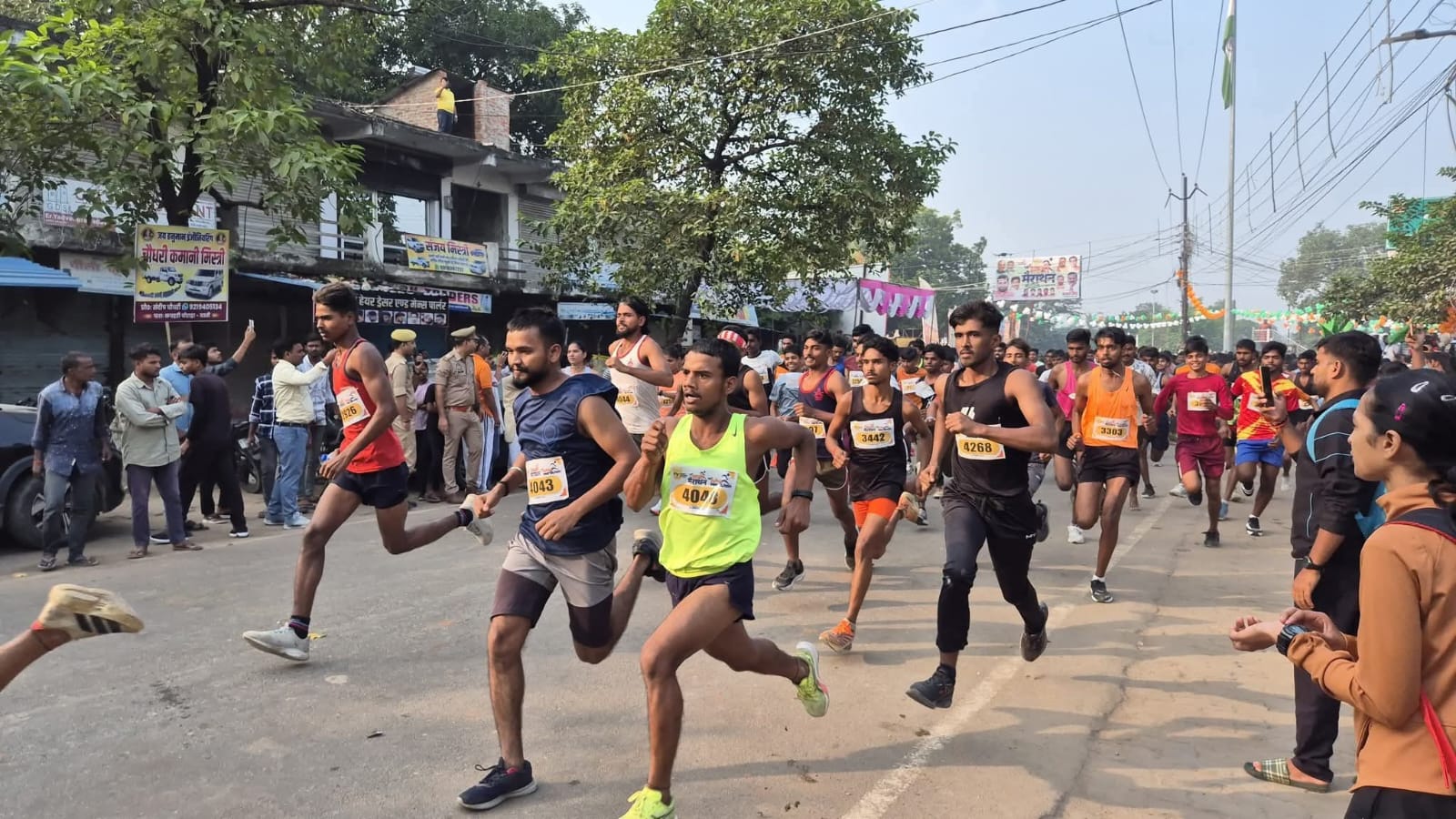 basti marathon 2025 4386 runners unite for a drugfree clean and healthy basti