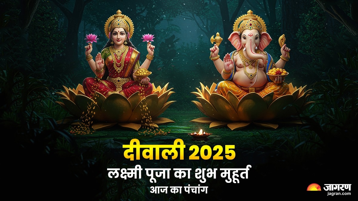 aaj ka panchang 20 october 2025 kartik month diwali shubh muhurat lakshmi puja time rahu kaal time hindu calendar