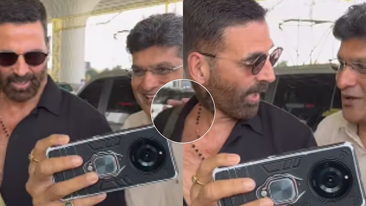 akshay kumar scolds fan trying to take selfie with him at mumbai airport