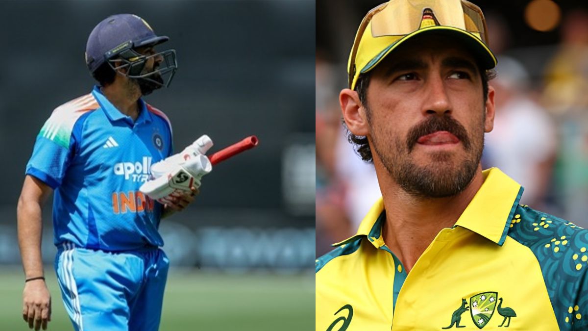 ind vs aus 1st odi mitchell starc 1765 kmph fastest ball to dismiss rohit sharma know the truth