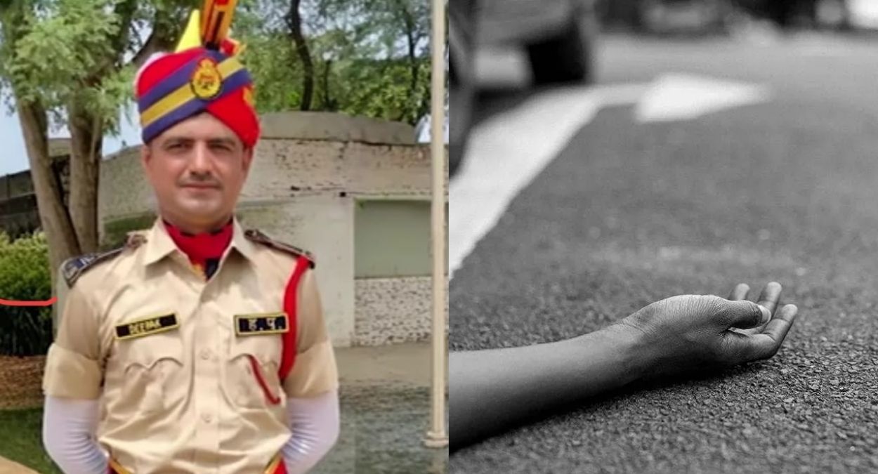 truck crushes policeman at checkpoint in panchkula driver arrested