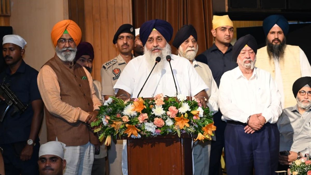 sad president sukhbir badal appeals to sikhs defeat conspiracy against khalsa panth