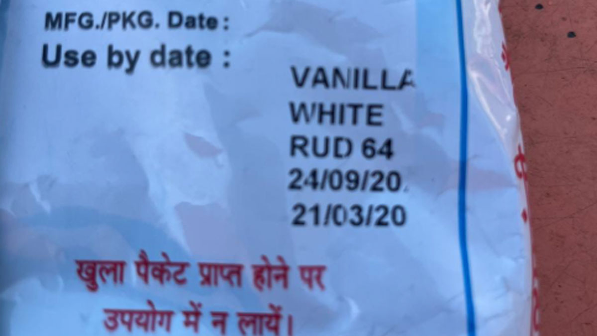 five year old expired milk sent to children under pm poshan yojana