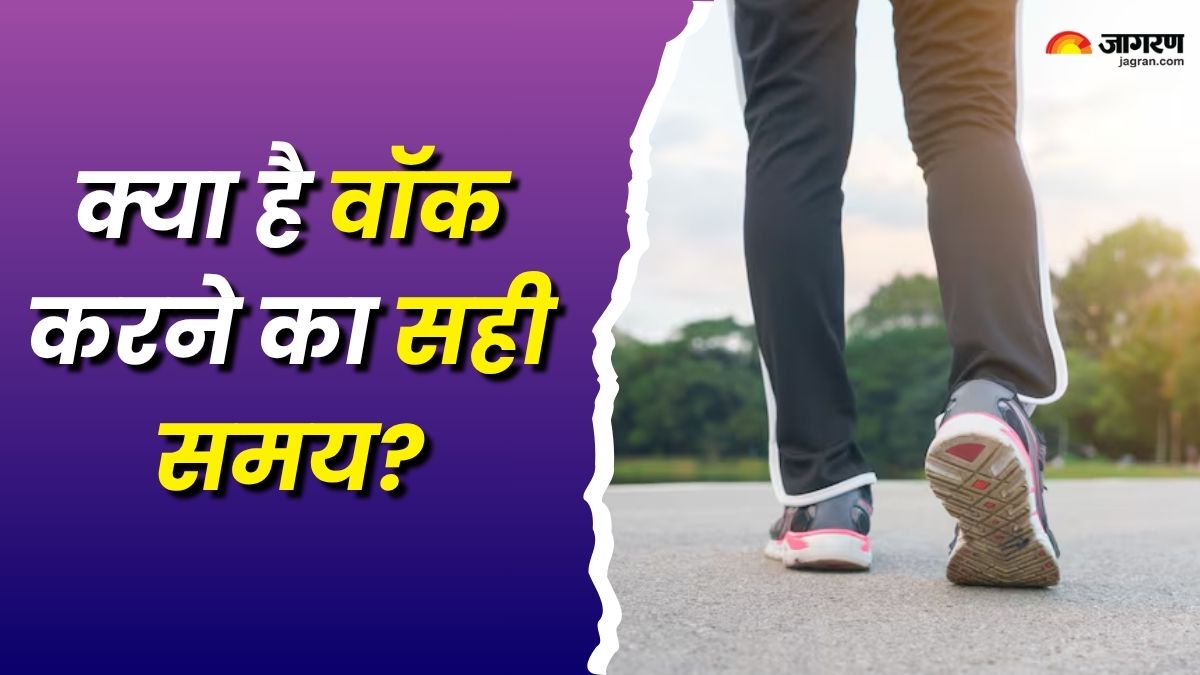 morning or after dinner what is the right time to take a walk check details here
