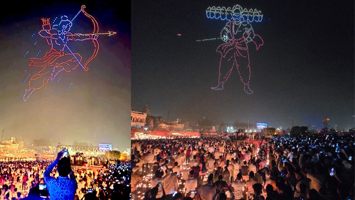 ayodhya deepotsav 2025 cm yogi performs evening aarti at ram ki paidi