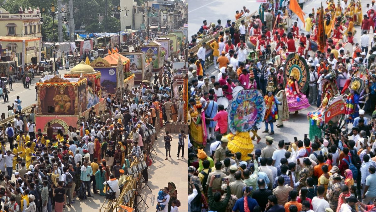 ayodhya deepotsav 2025 ram path tableau captivates devotees