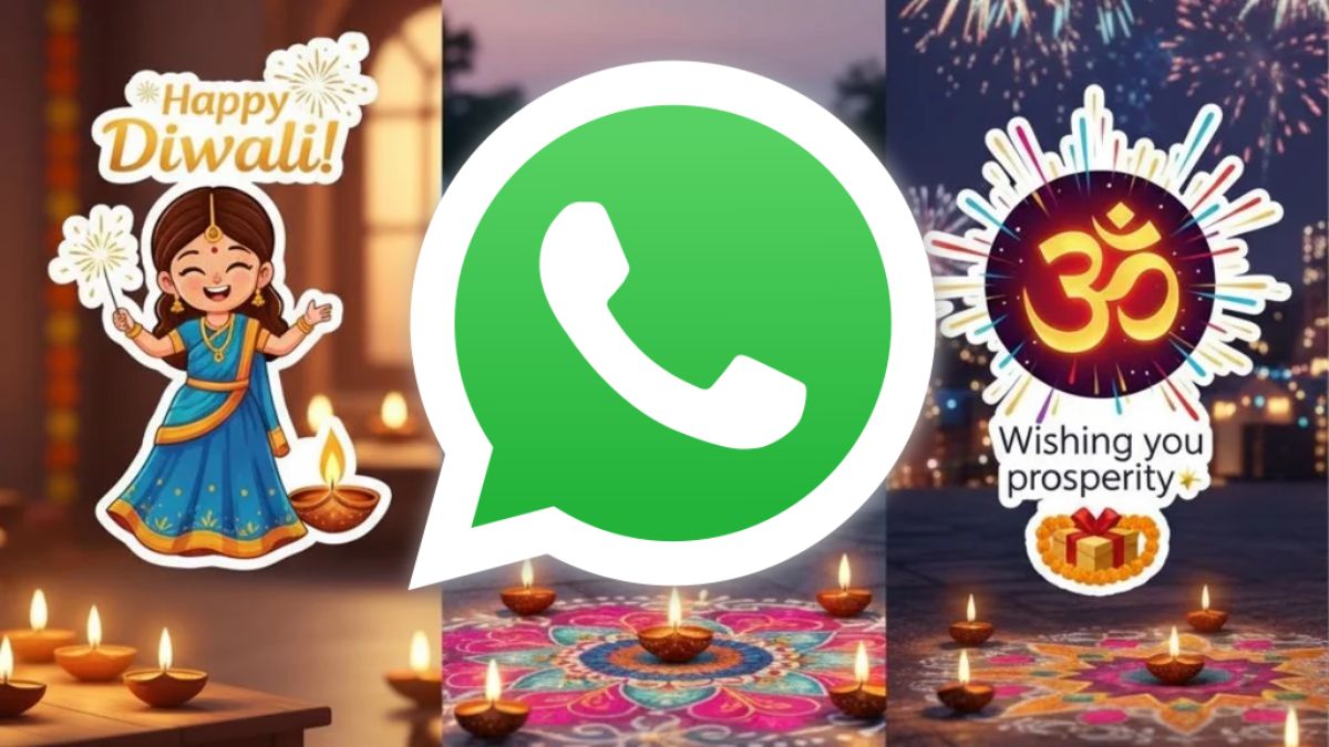 how to create custom photo happy diwali stickers on whatsapp step by step guide