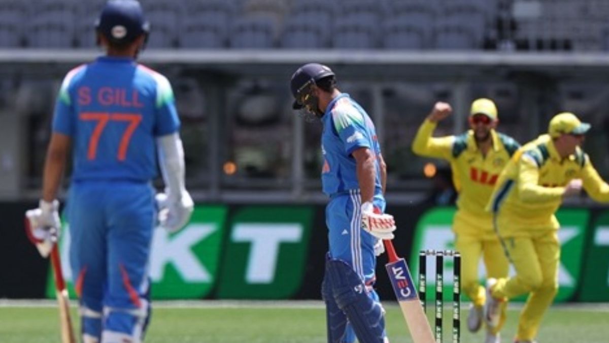 australia vs india 1st odi live score ind vs aus cricket score updates rohit sharma virat kohli shubman gill perth weather rain lb